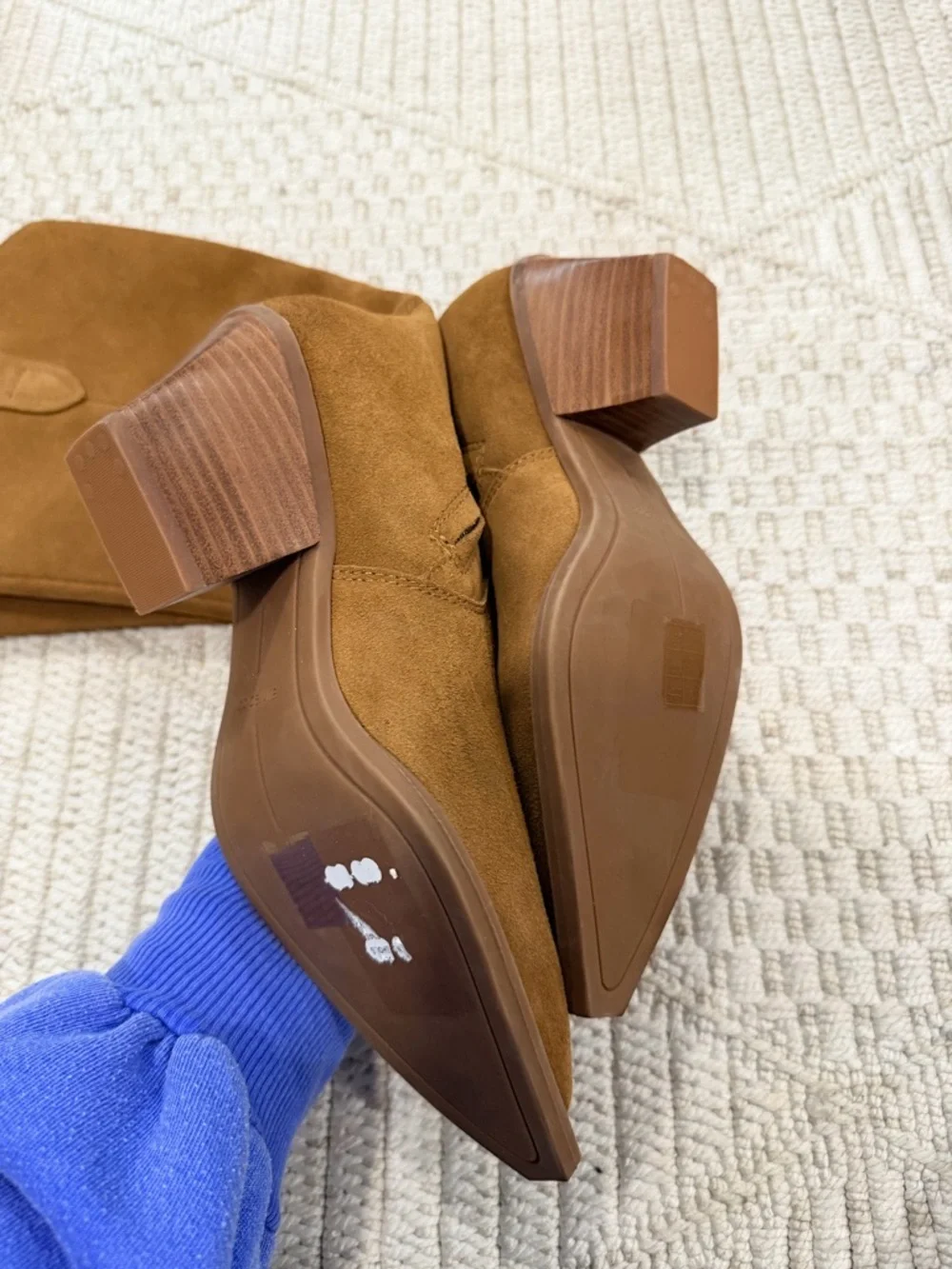 Dolce Vita Ramsay Western Wide Calf Suede Boot